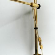 Pair orientable sconces V-393 Hans-Agne Jakobsson for AB Markaryd Sweden, brass