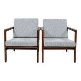 Paire de fauteuils des années 1970 moderniste design