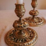 19th century bronze table ends
