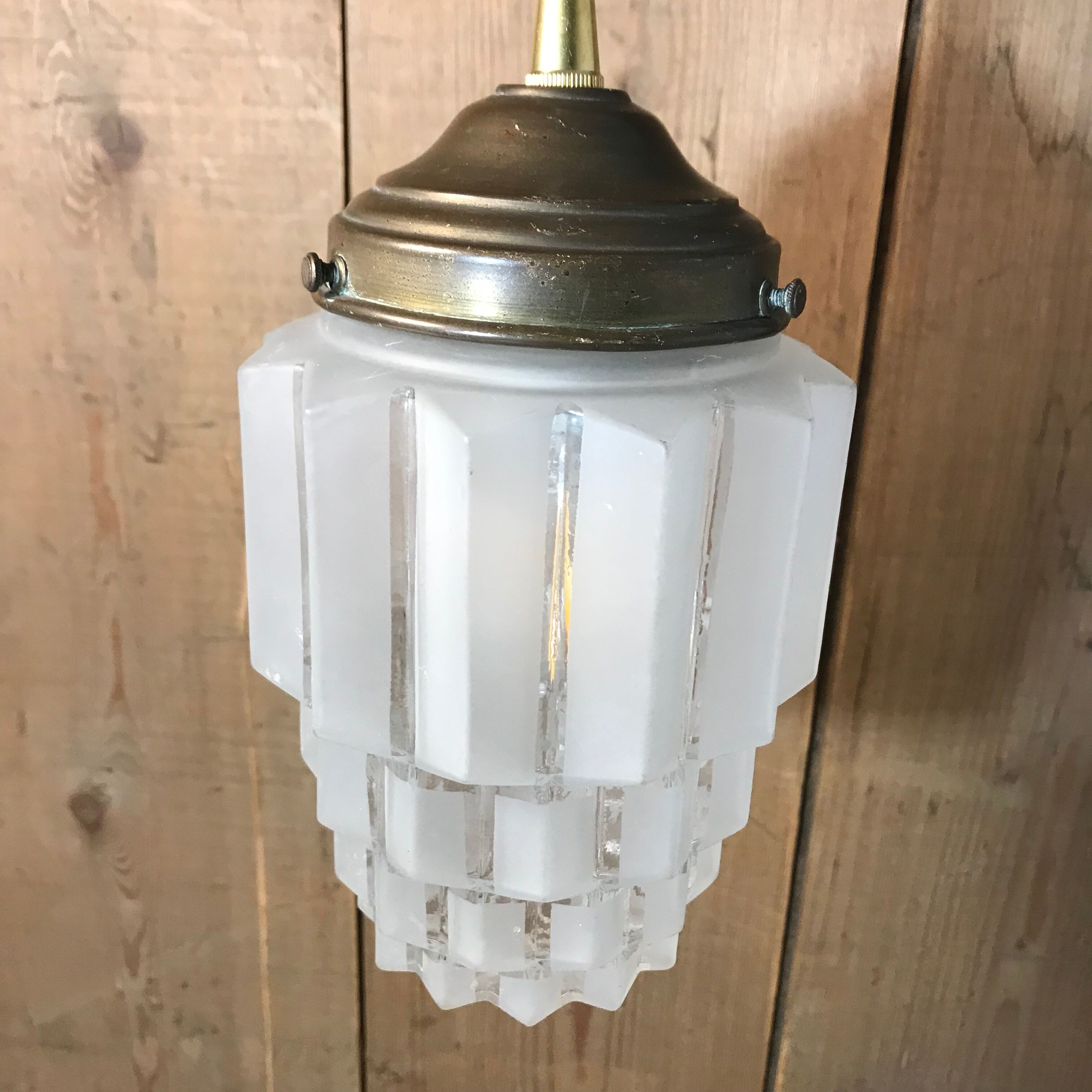 Vintage pendant lamp 1930