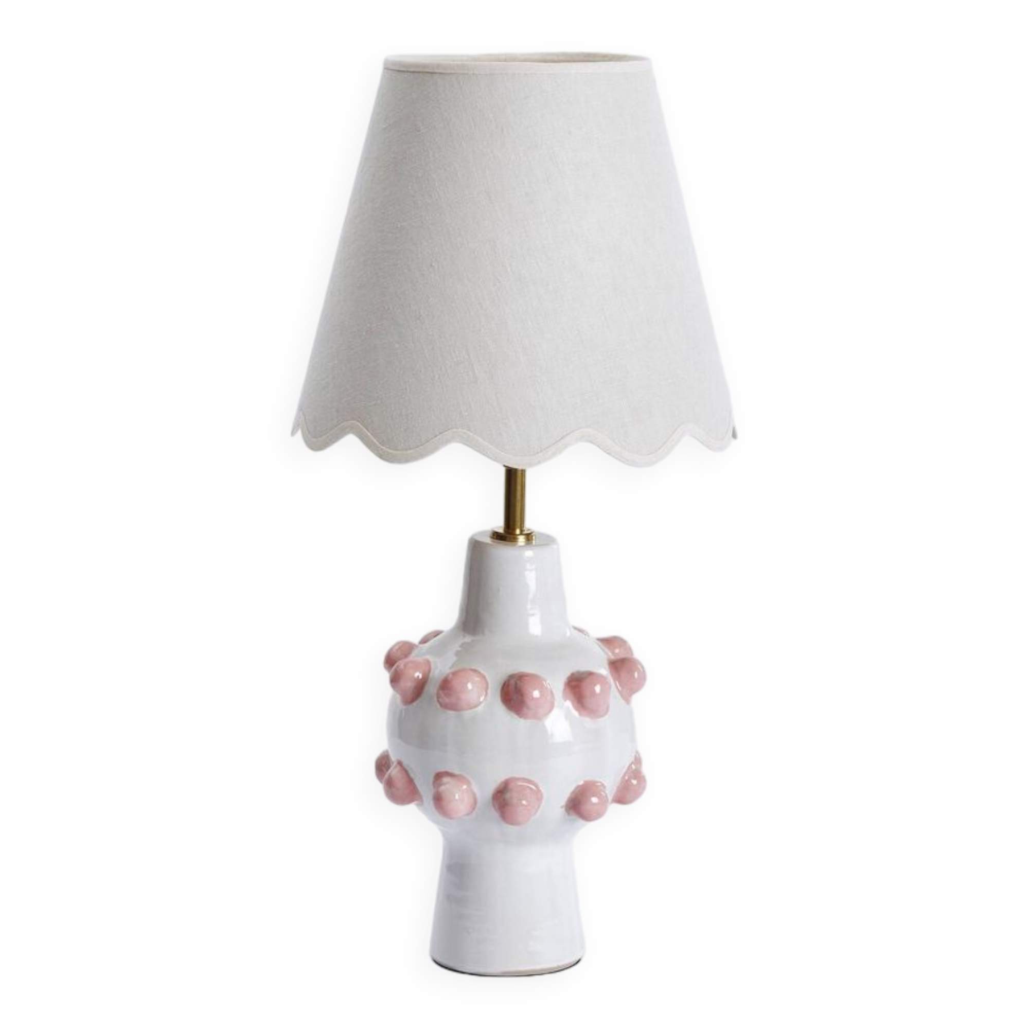 SmallBall Lamp Base Rose Peach