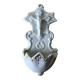 Small old stoup in white porcelain late 19th century