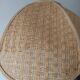 Vintage straw hanging lamp