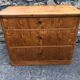 Vintage solid wood chest of drawers