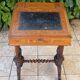 Davenport desk in marquetry walnut, Victorian era.