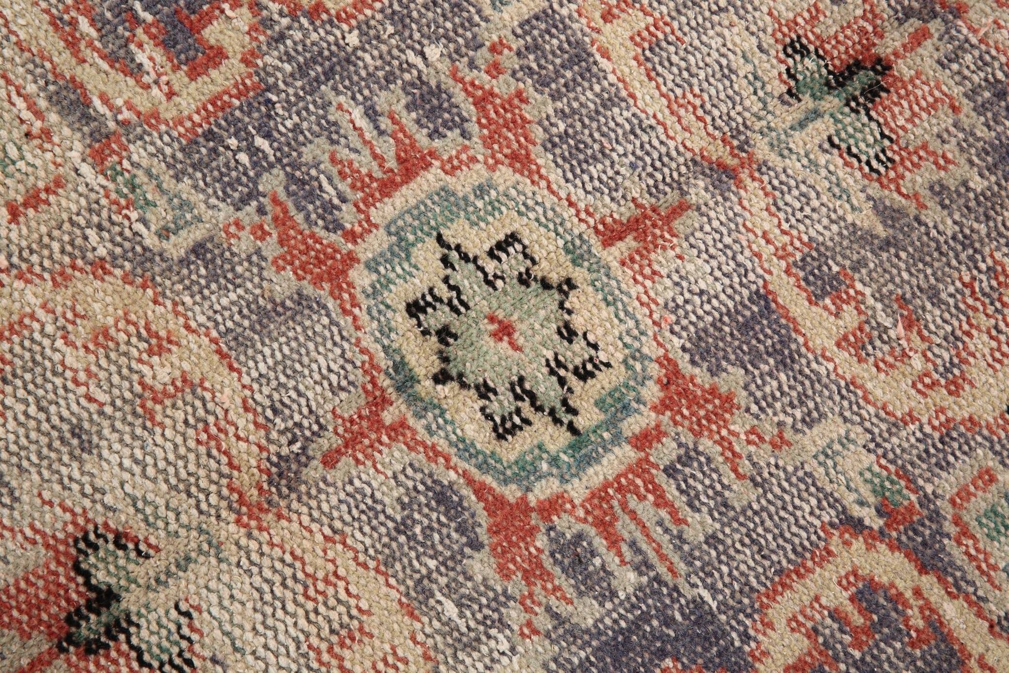 5x8 Red & Blue Classic Oriental Vintage Rug, 143x235Cm