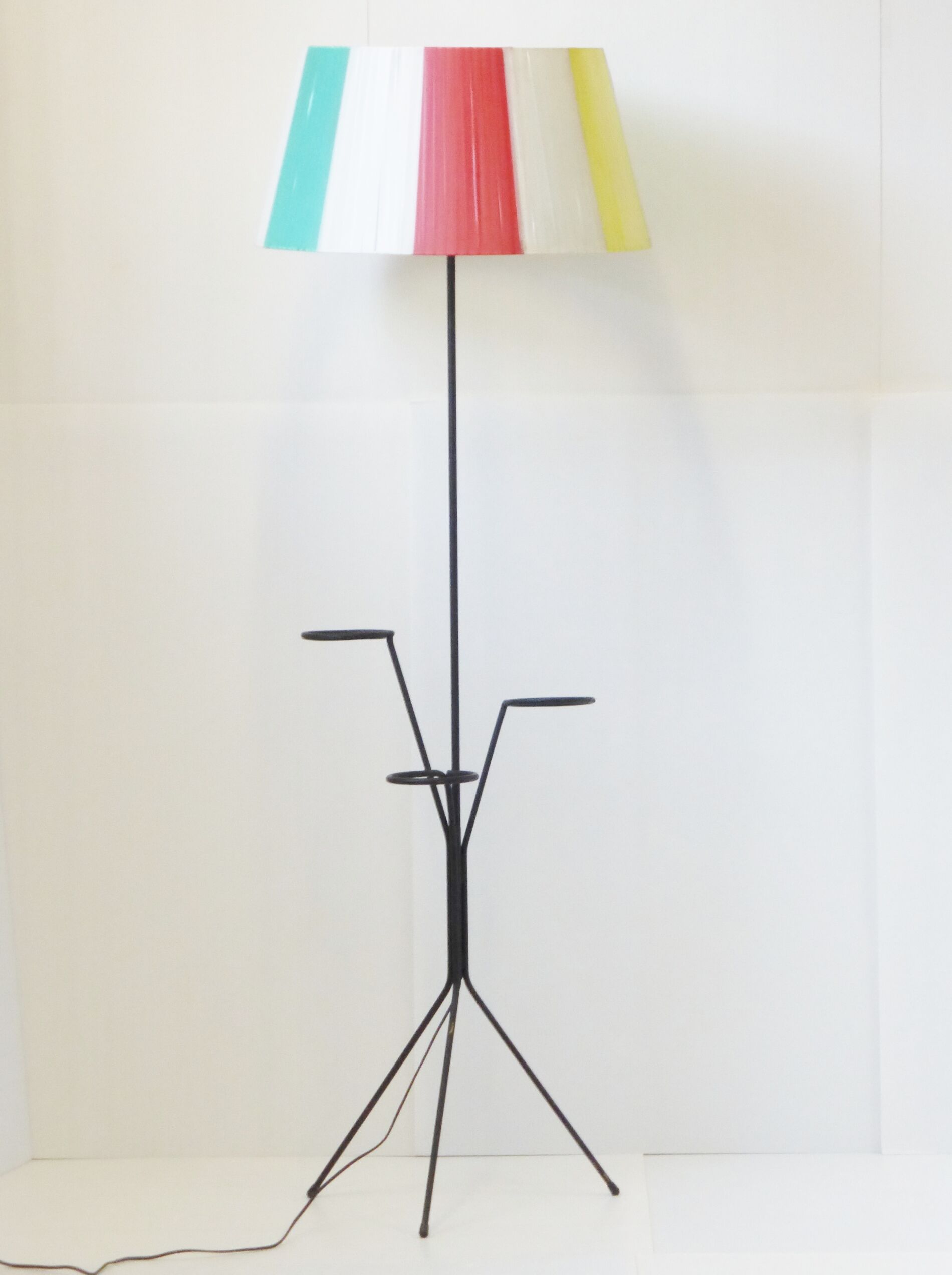 Large door-plants vintage 50's rockabilly 50s floor lamp floor lamp