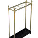Late victorian brass umbrella stand