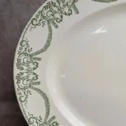 Large oval dish Terre de fer Creil et Montereau Labrador – Napoleon I service