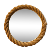 Rope and brass mirror of the 50s