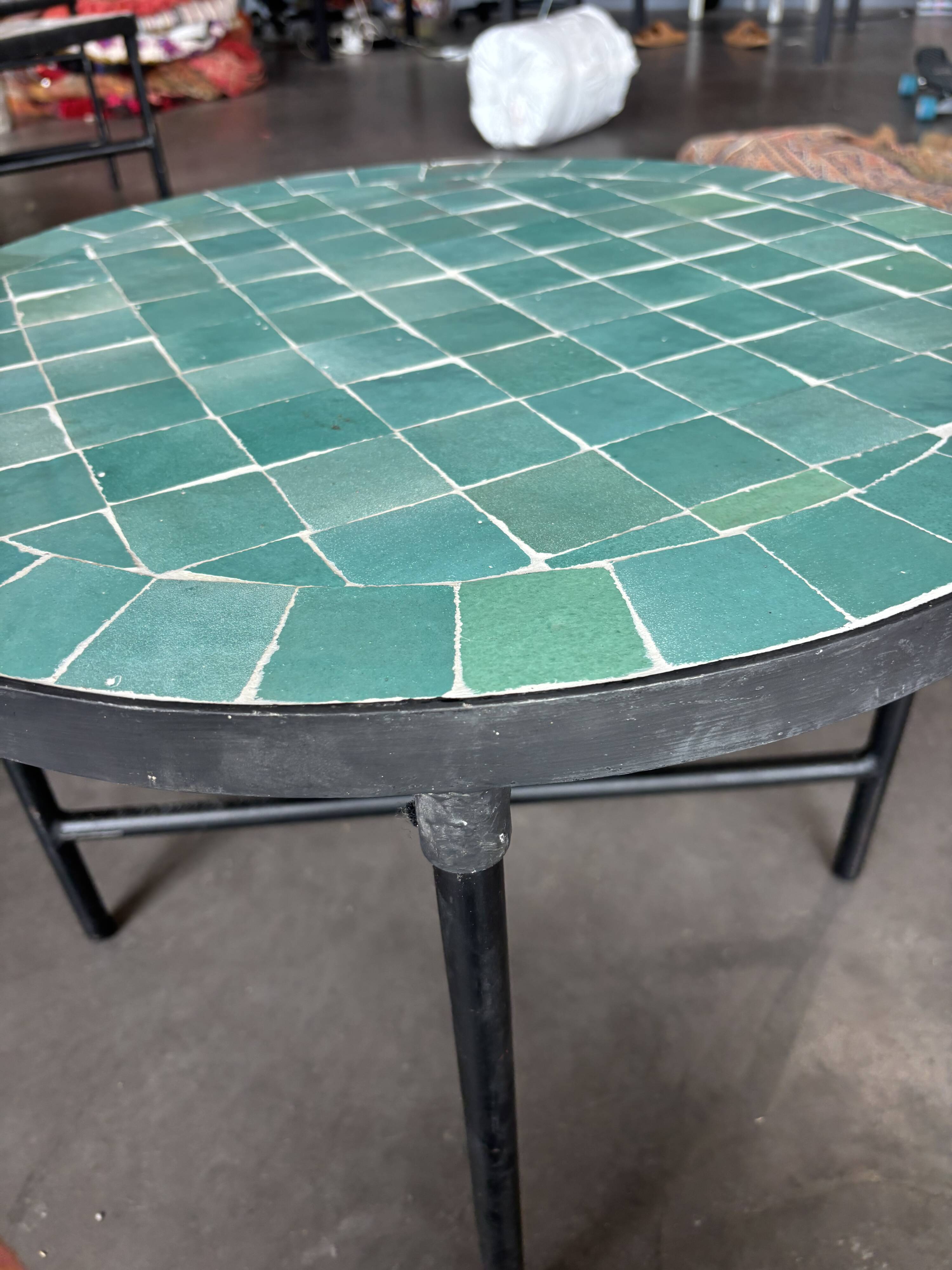 artisan zellige coffee table