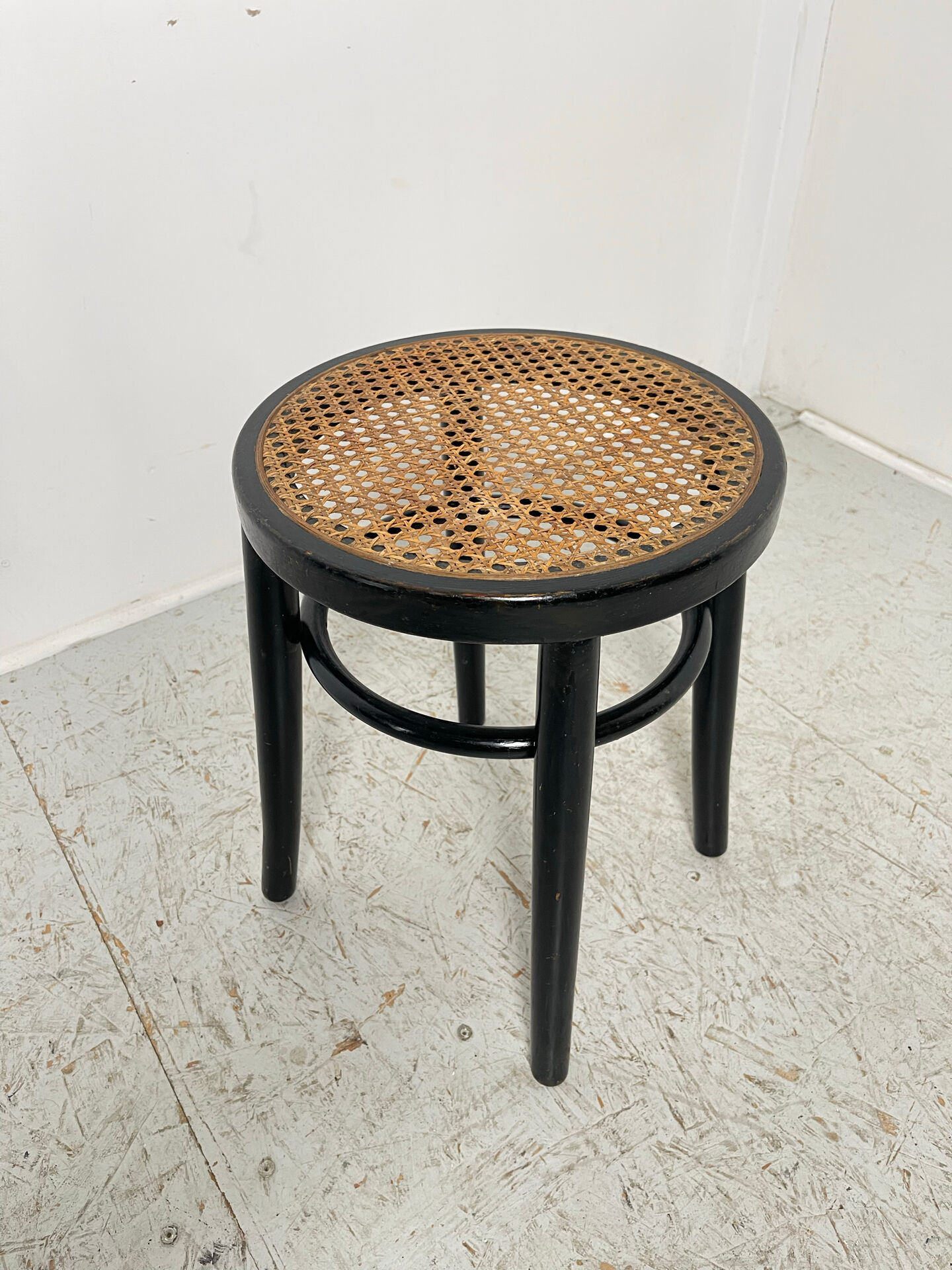 Caned stool 1970