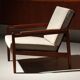 Vintage Scandinavian teak armchair