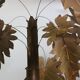 Vintage Coastal French Maison Jansen style  Copper Palm Tree