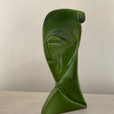 Vase cubiste Isis signé Niederkorn, édition limitée