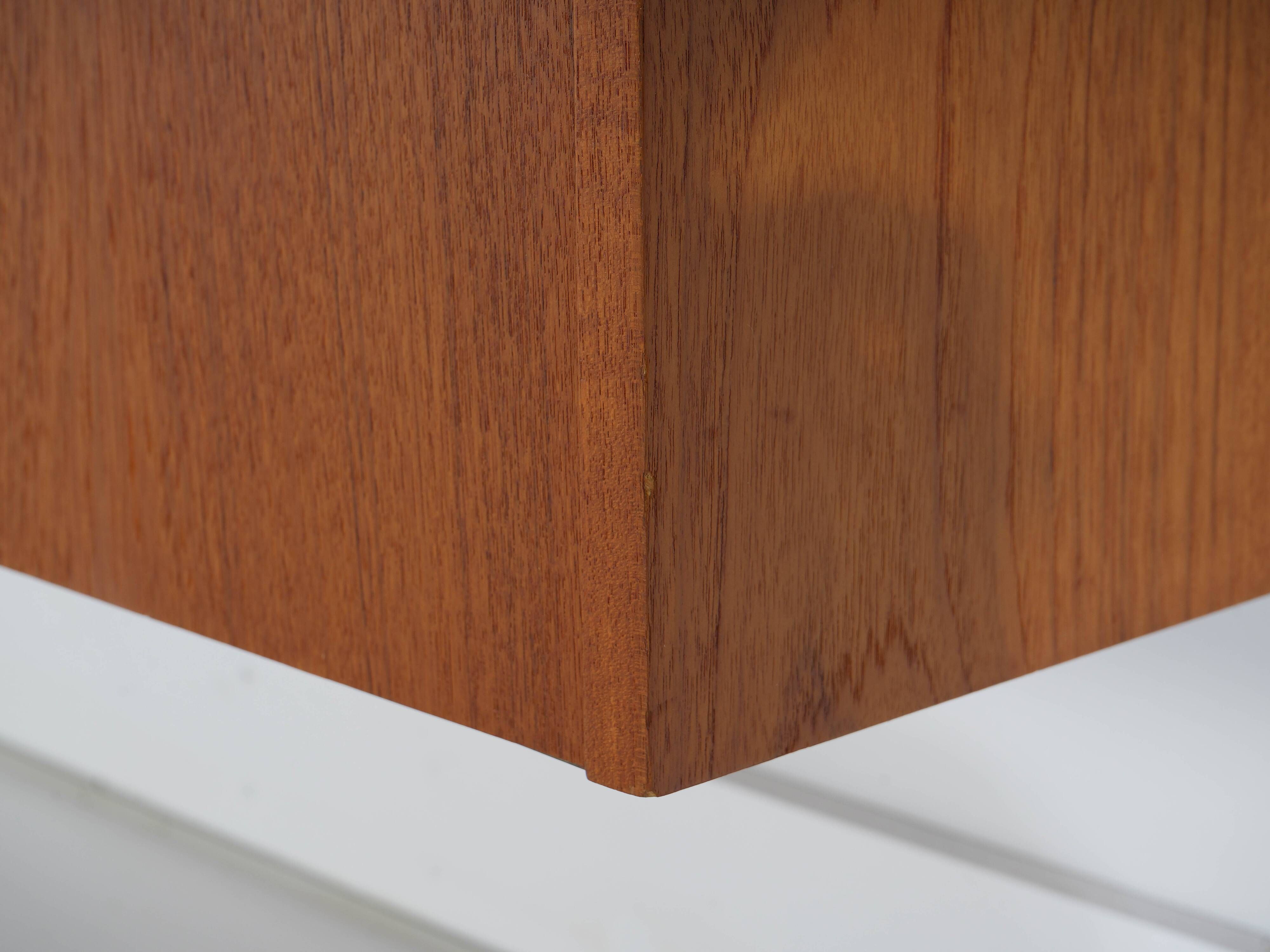Modular shelving in teak veneer, Denmark, 1970s