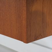 Modular shelving in teak veneer, Denmark, 1970s