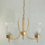 Two-spoke chandelier