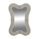 Ondae – Sculptural Mirror in Brass and Murano Glass