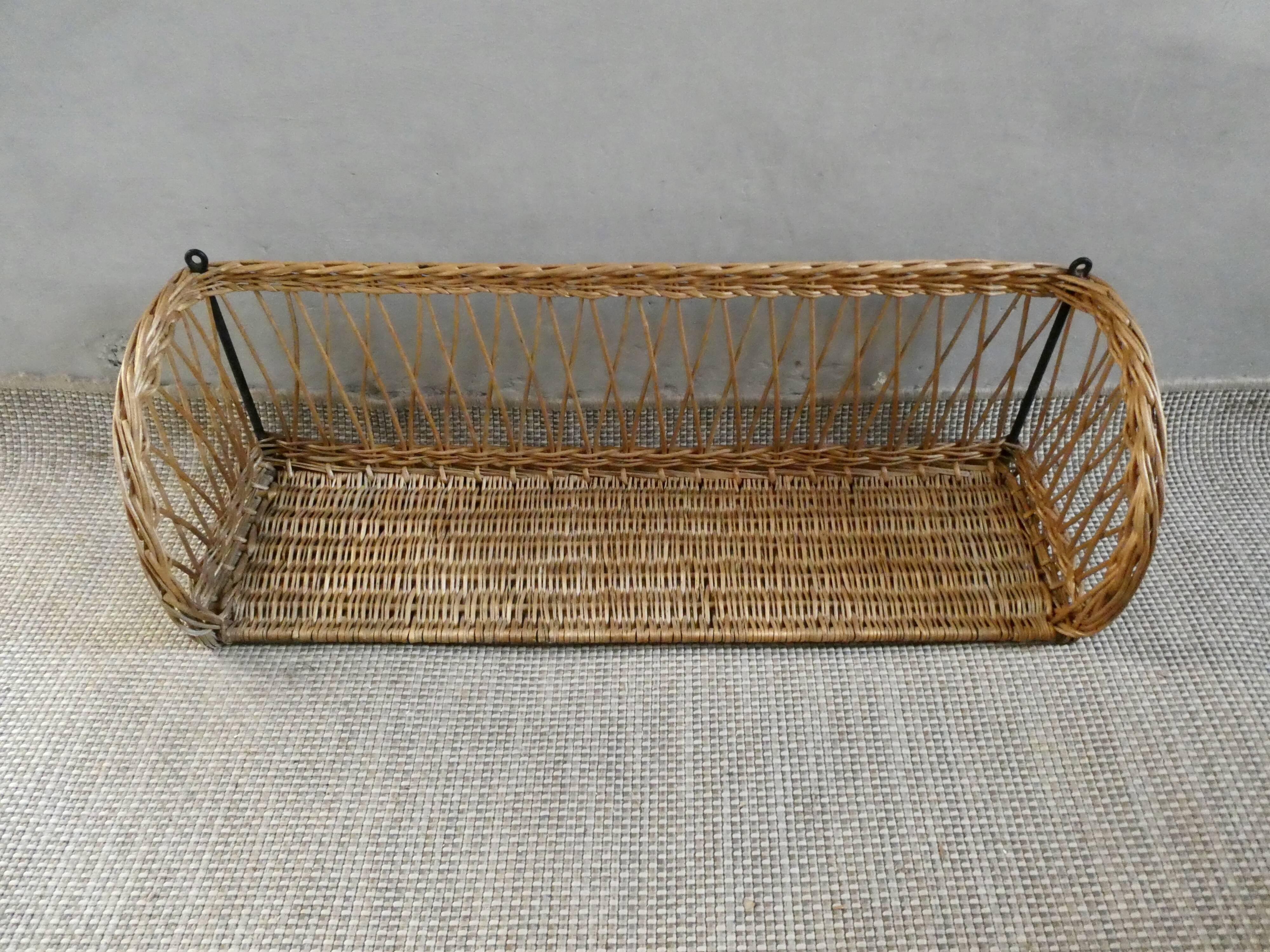 Etagère murale en ferotin des années 60
