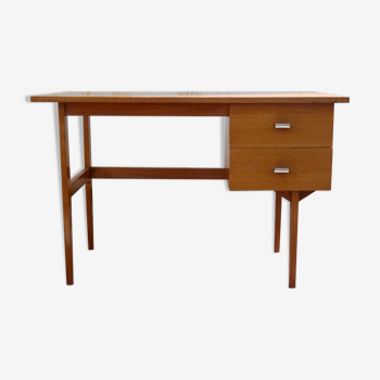 Bureau en bois années 60