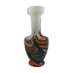 Vase en verre pop art