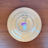 Mid-century modern German pottery wall plate by Wilhelm Kagel, 1960s.