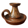 Bougeoir en céramique grès vintage poterie handmade décoration esprit campagne scandinave