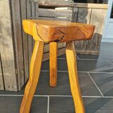 Brutalist tripod stool