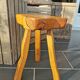 Brutalist tripod stool