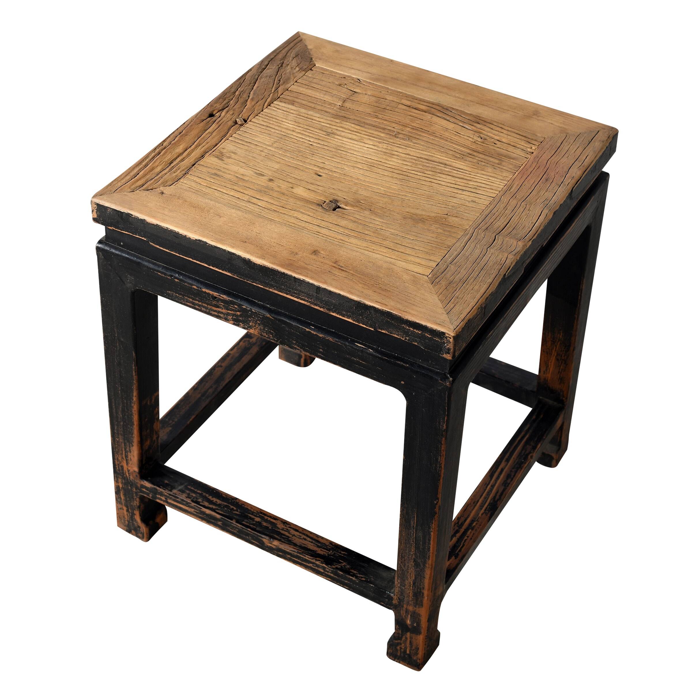 Yunfu – Chinese side table in elm no. 2