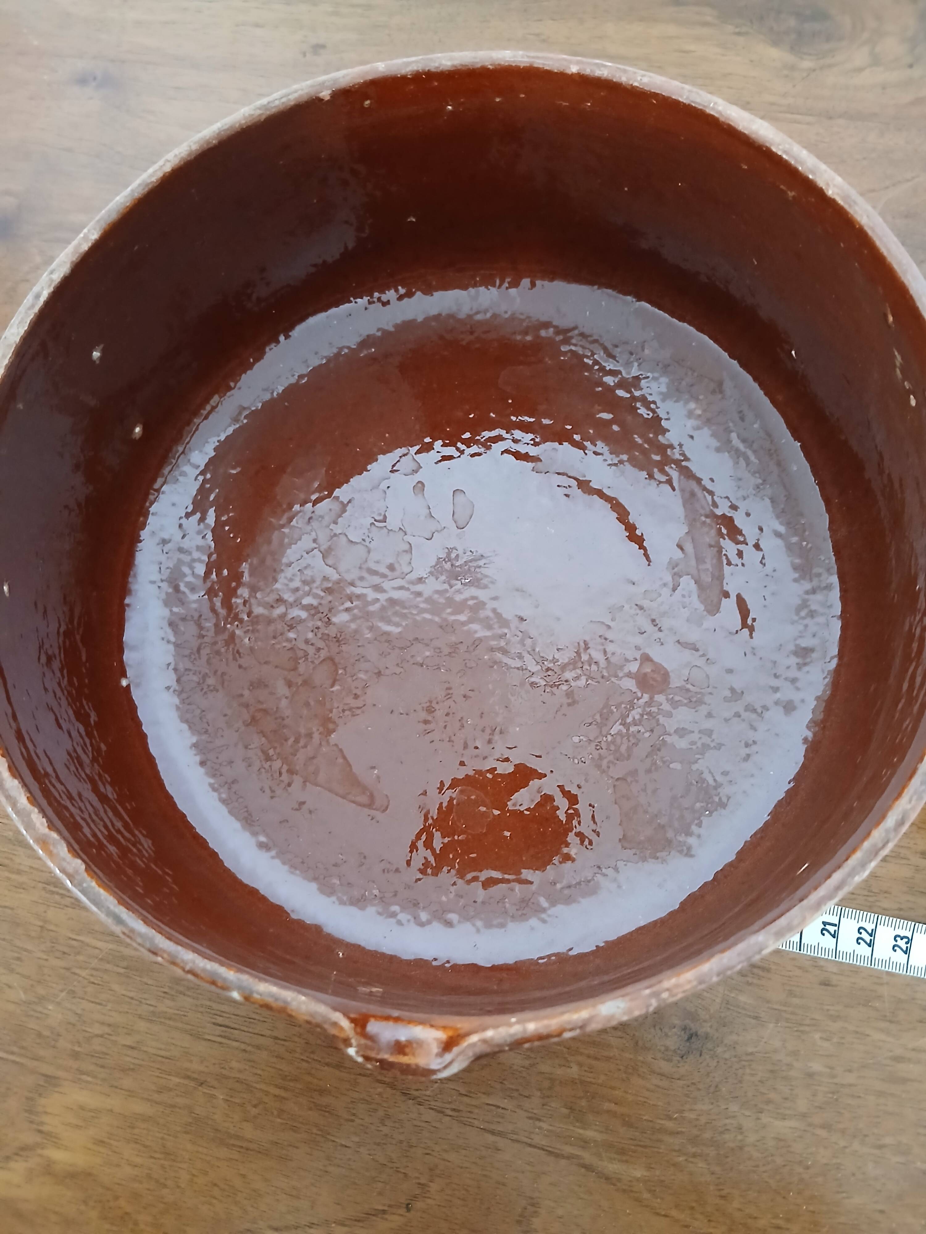 Antique Terracotta Pan from Vallauris