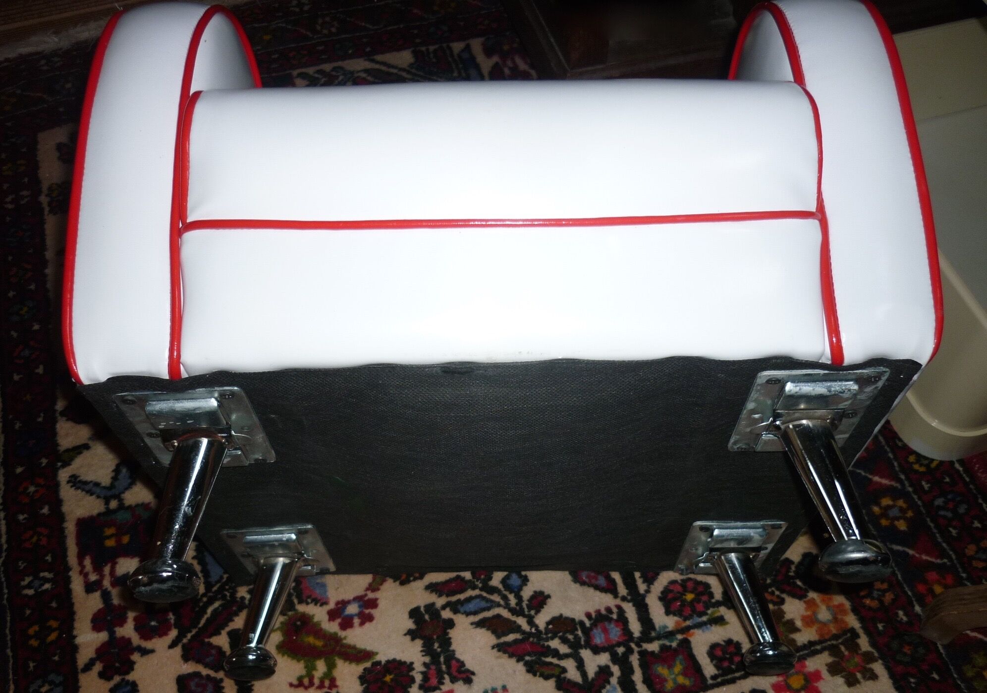 Leather-like children's club chair