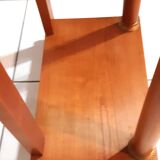 bedside / small console empire style in solid merissier and copy veneer (XXth)