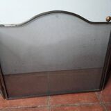 3-panel iron chimney fire screen