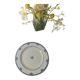Lot de 6 assiettes à dessert vintage