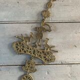 Enameled bronze Byzantine cross