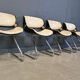 Set of Arpege dining chairs Étienne Fermigier for Baumann, 1970s