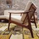 Danish teak Scandinavian sofa armchair set 1960
