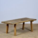 Vintage oak butcher's table/farmtable, 1920s