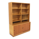 Scandinavian "Öresund" oak bookcase, Børge Mogensen, Sweden, 1960