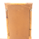 Rectangular rattan mirror