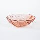 Glass platter, Italian design, 1960s, made in Italy