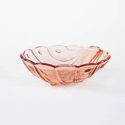 Glass platter, Italian design, 1960s, made in Italy