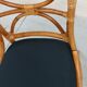 Chaise en bambou Roche Bobois 80's