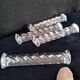 Box of 6 knife rests in Hungarian crystal