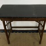 Small vintage wooden desk / console table