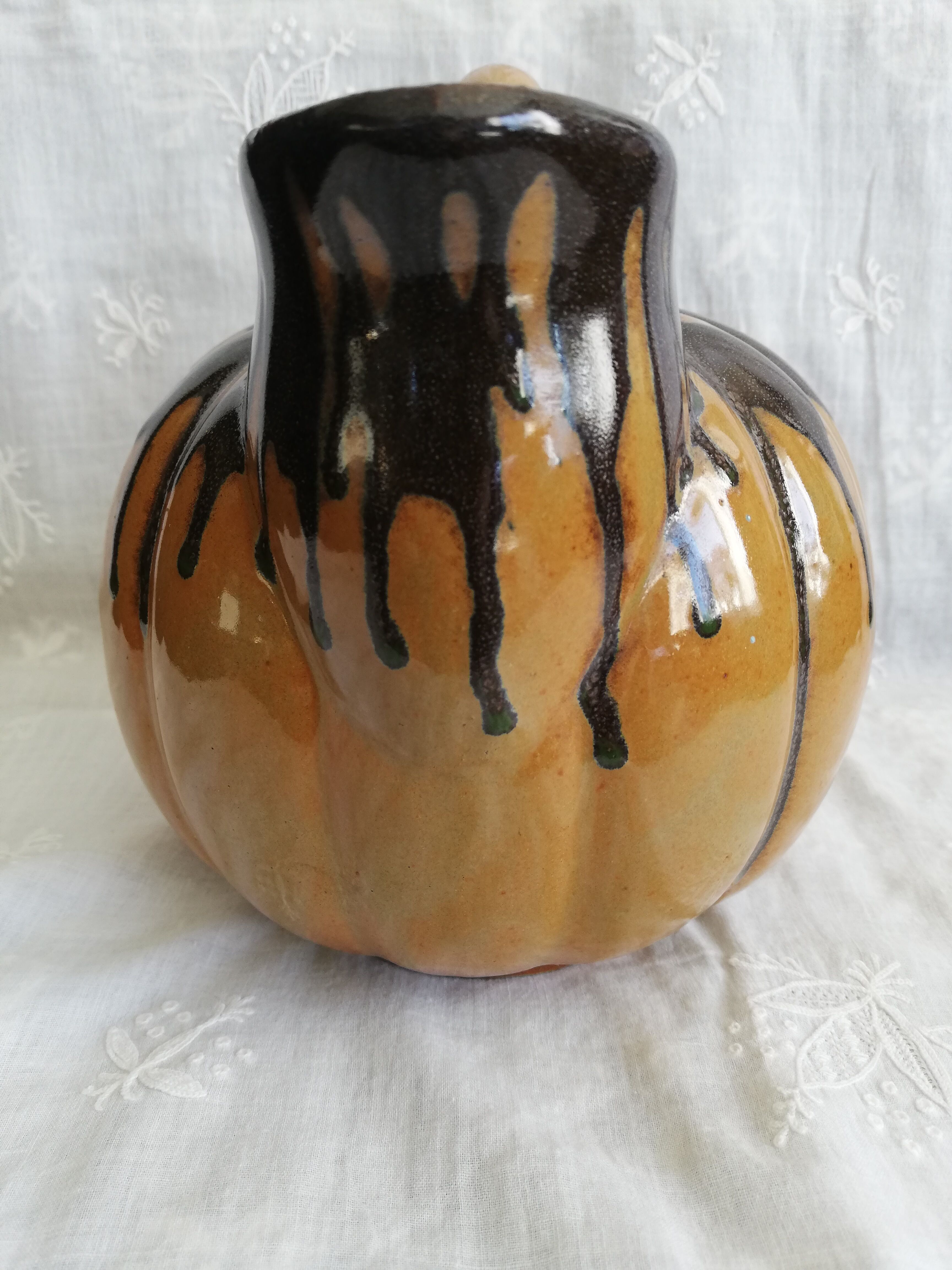 Vintage bowler pitcher