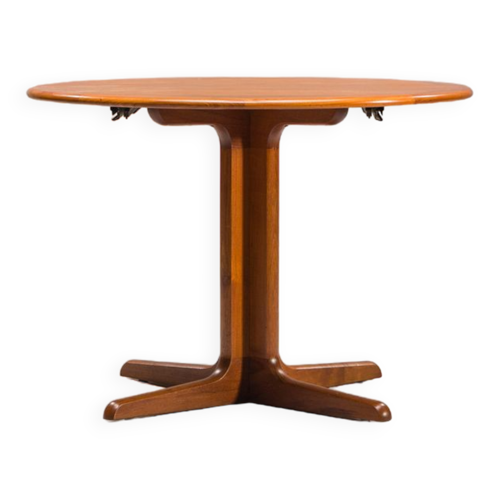 Table d'appoint vintage en teck - design scandinave - années 60