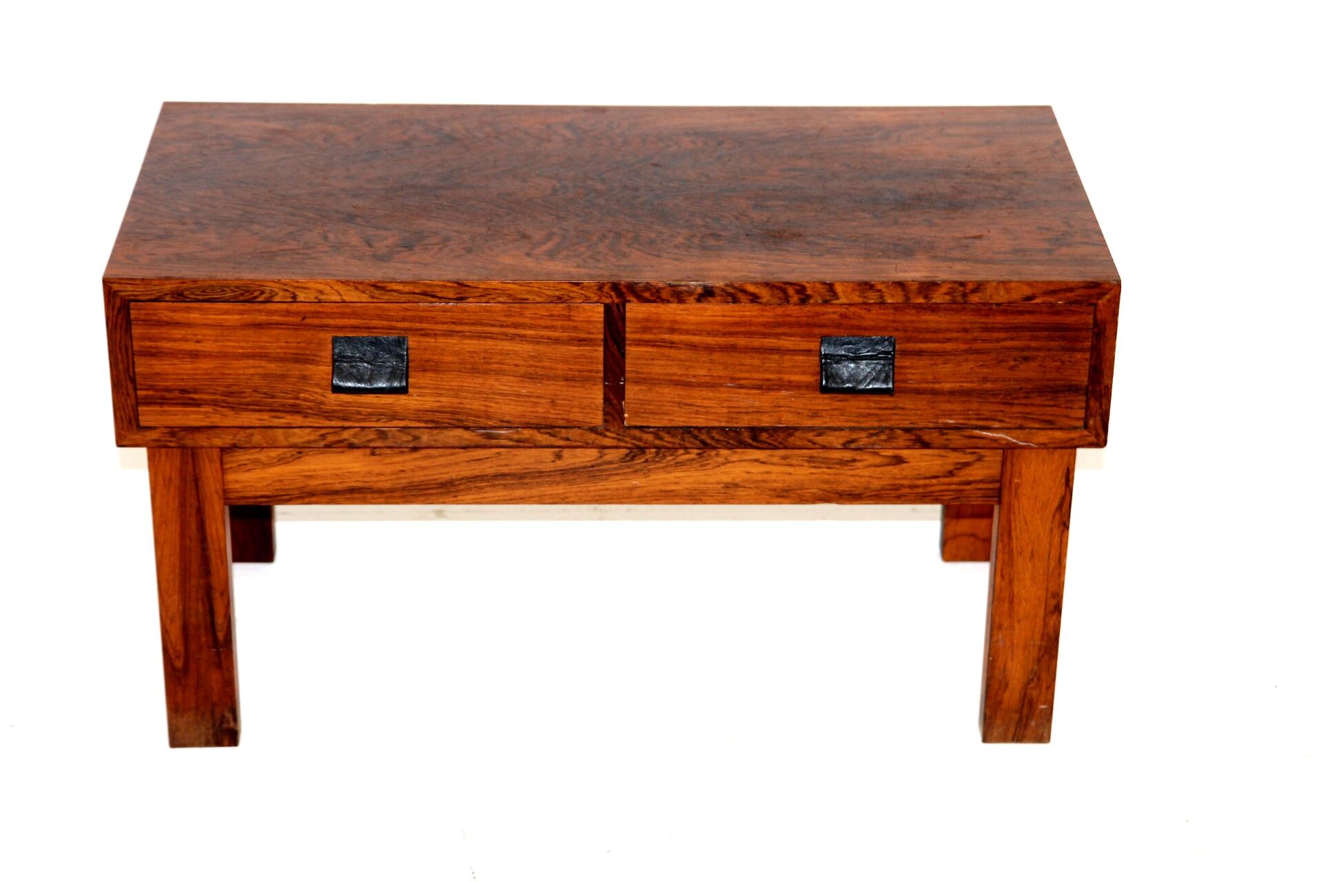 Rosewood console, Glas & Trä, Sweden, 1960